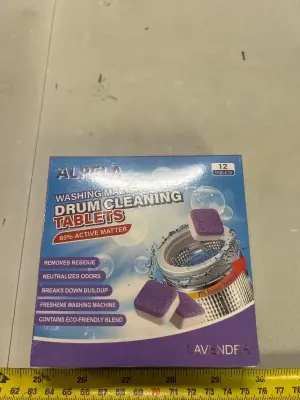 12 washing machine drum cleaning tablets