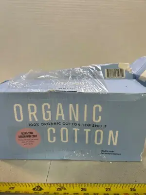 2 100% cotton top sheets