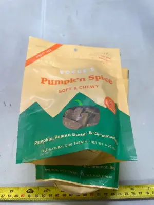 2 ct pumpkin dog chews