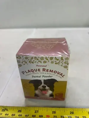 plaque removal, dental powder for dogs