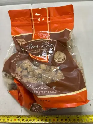 16 oz freeze dried liver bits bb 10/26