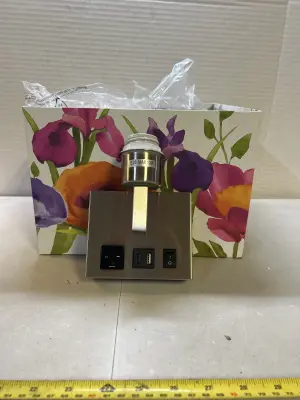 box of light fixtures
