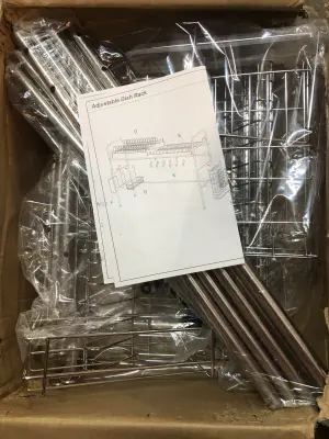 adjustable wire dish rack