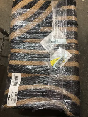 Unknown size outdoor rug