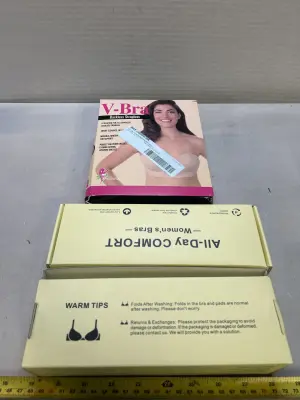 3 womens bras