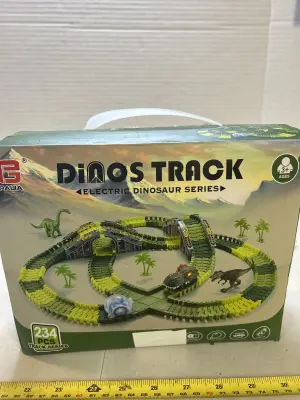 Electric dinosaur track