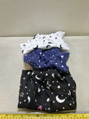3 xs pairs of sleep shorts