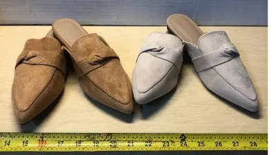 2 pairs dress slides size 8-8.5 (39)