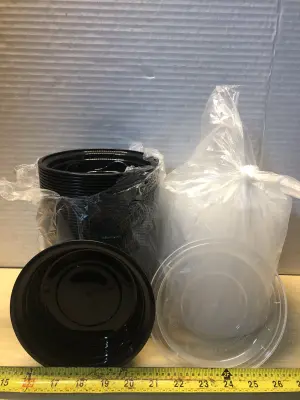 50pack plastic containers with lid