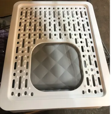Foldable cat litter box