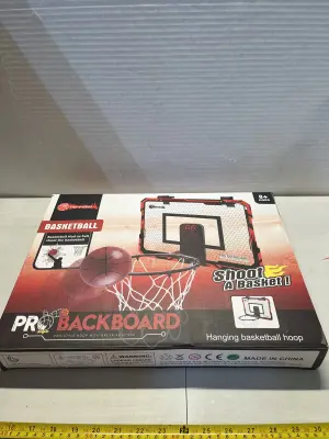 hanging basketball hoop