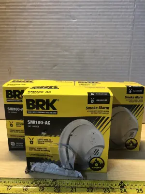 3pc professional standard smoke alarm