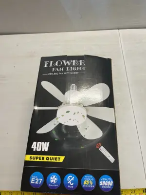 flower fan light