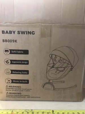 Baby swing ergonomic design