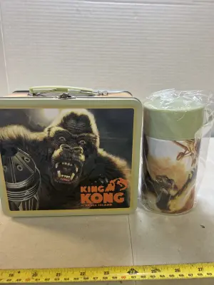 King Kong lunchbox and thermos