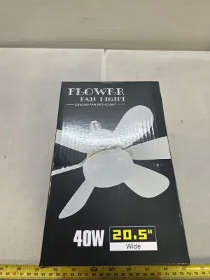 40 w ceiling fan with light