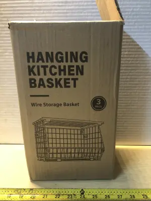 3 pack wire hanging basket