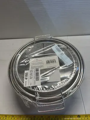 3pcs stainless steel wired mesh strainer