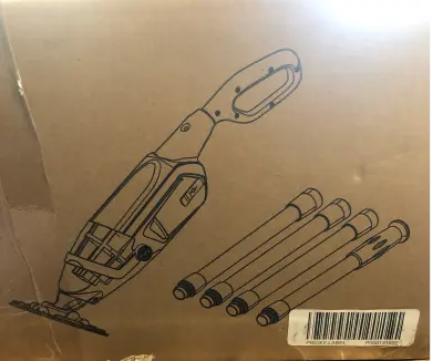 Lawn and garden handheld pool vacuum