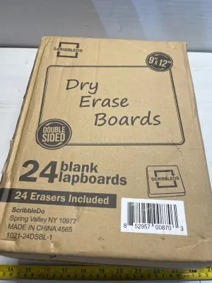 24pc Dry erase boards