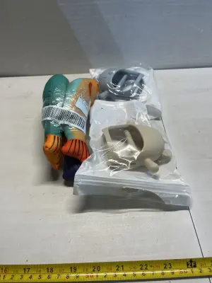 2ct baby teether , 3ct toy fish