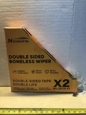 2 boxes double sided boneless wiper