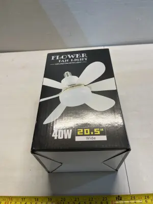 flower fan light 40 W