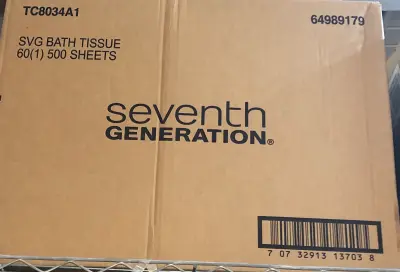 60 rolls seventh generation toilet paper