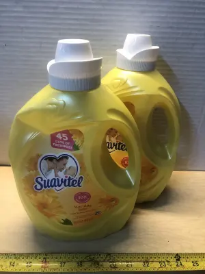 2 bottles 105oz Suavitel fabric softener