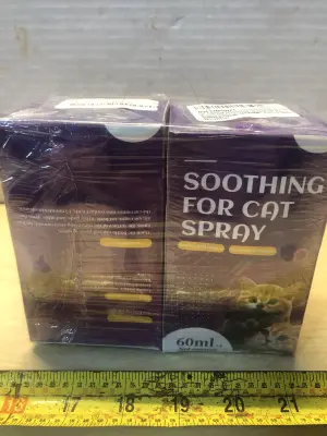 2 boxes soothing cat spray