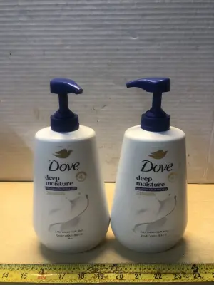 2 bottles 30.6oz Dove body wash