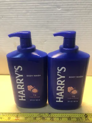 2 bottles 30oz Harry’s body wash
