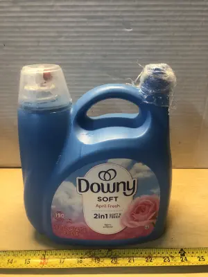 140oz Downy fabric softener missing cap some spilled
