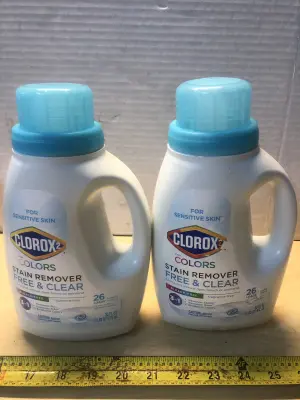 2 bottles 33oz Clorox for colors