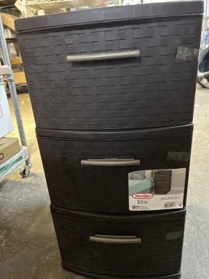 three drawer organizer