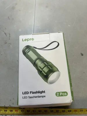 2 piece led flashlight