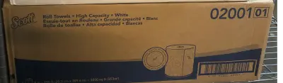 6 rolls Scott paper towels