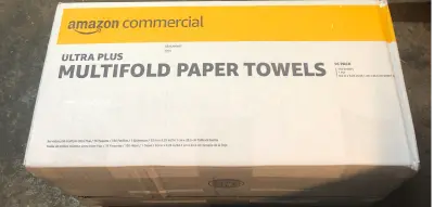 16 pack Amazon commercial ultra plus multi fold paper towels