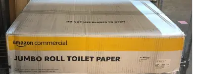 12 rolls Amazon commercial jumbo roll toilet paper