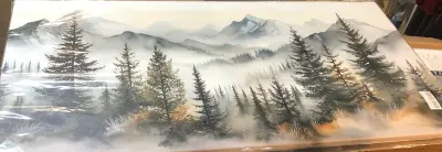 20x40” printed canvas wall art