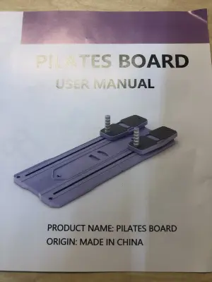 Flexible pilates board