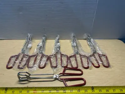 Metal tongs (6ct)