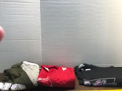 1 women’s small long sleeve 2 large short sleeves