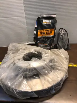 3 pc Hanger drying racks , ceramic trim coat restoration kit , front brake rotors