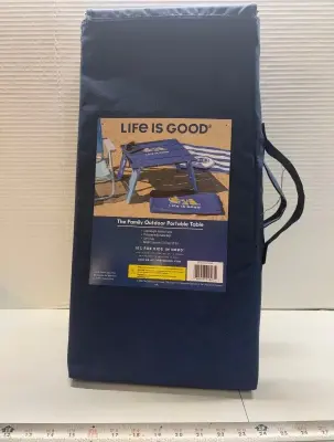 Portable camping table