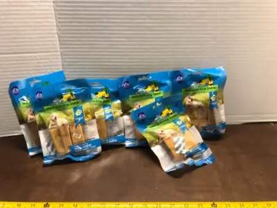 6ct 3 pack of dog chews for dogs