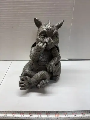 Baby dragon statue