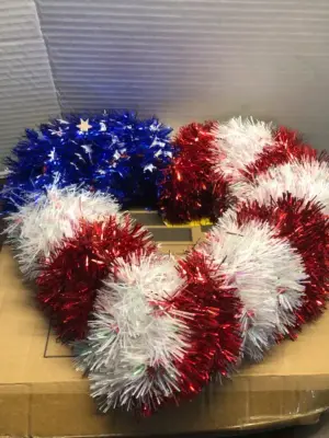 6ct Fourth of July wreaths