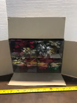 Small box of Christmas bows