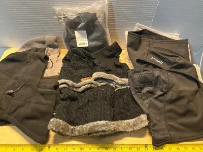 Fleece thermal face mask covers, beanies and fleece neck covers (2)